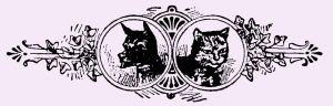 Illustration: Dog & Cat. Little Bo-Peep And Other Good Stories. Henry Altemus Company: Philadelphia. 1905.